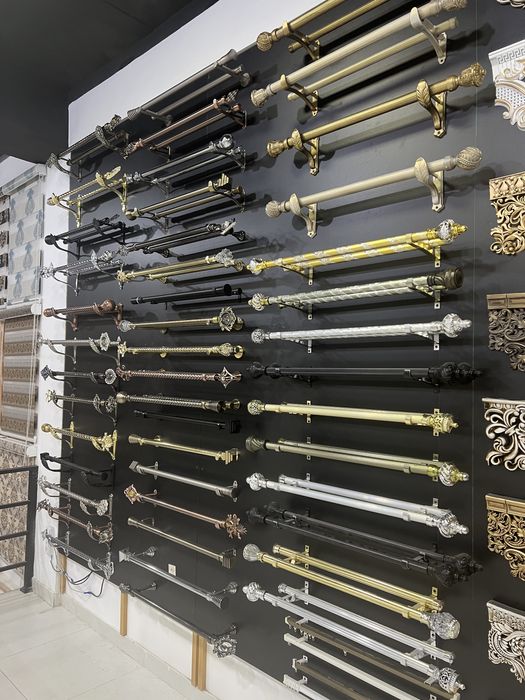 INTERIOR DECOR Карнизи для штор доступны по оптовым ценам.