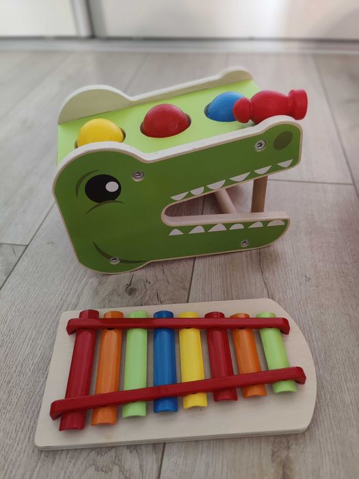 Jucării motricitate, din lemn