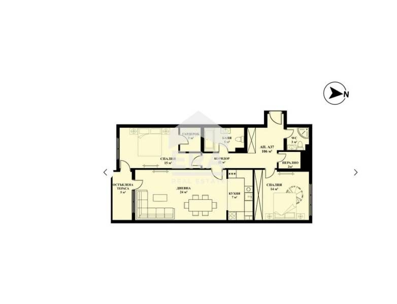 Продава се Тристаен апартамент в София, Люлин 5 - 125 кв.м за 1687 €/кв.м - Снимка #1