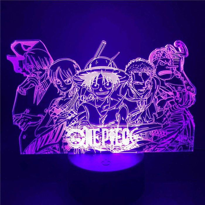 3D нощни лампa LED