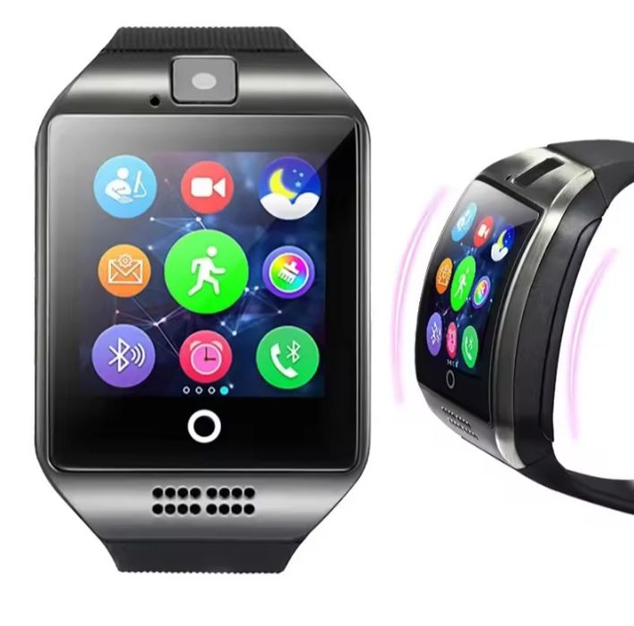 Smartwatch performant nou sigilat cu slot card, SIM cu ecran curbat
