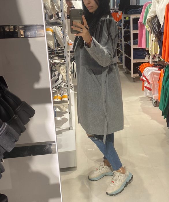 Сиво палто sinsay