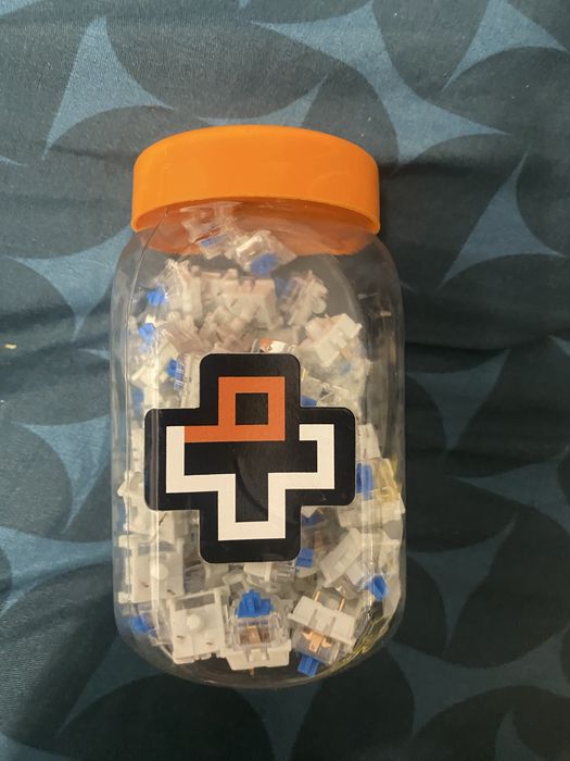 Switchuri QwertyKey Albastre Clicky