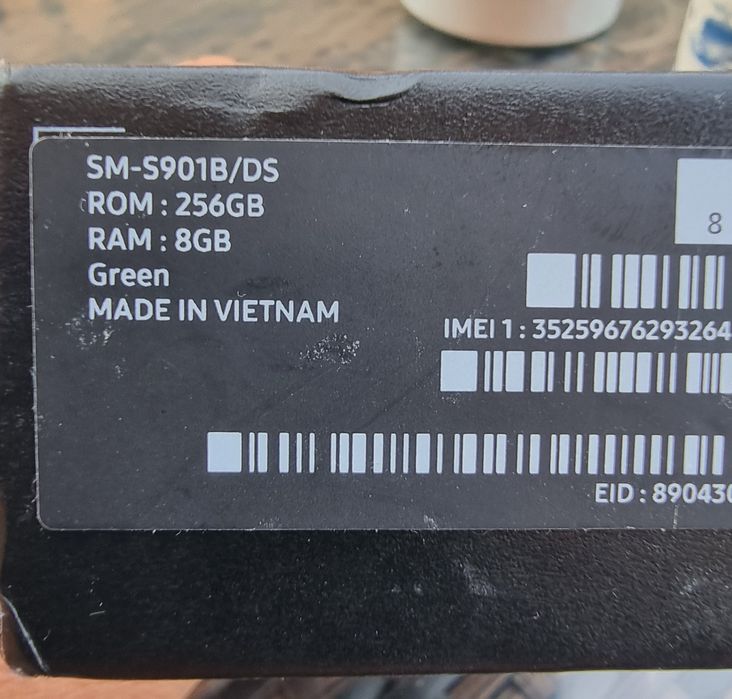 Samsung S22 8GB RAM 256GB