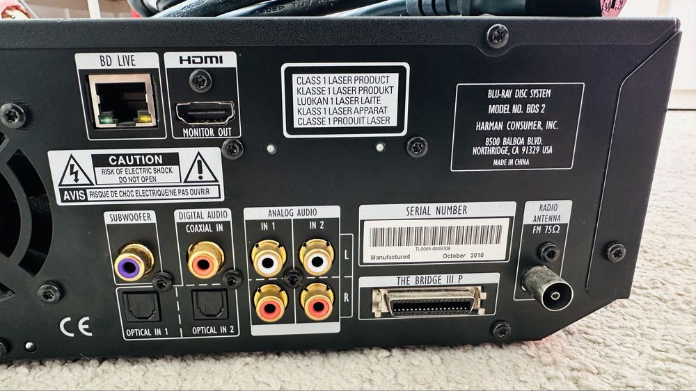 Amplificator Bluray player Harman Kardon BDS2