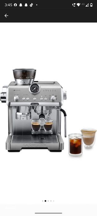 Vând espressor manual De’Longhi La Specialista Opera Nou Nefolosit
