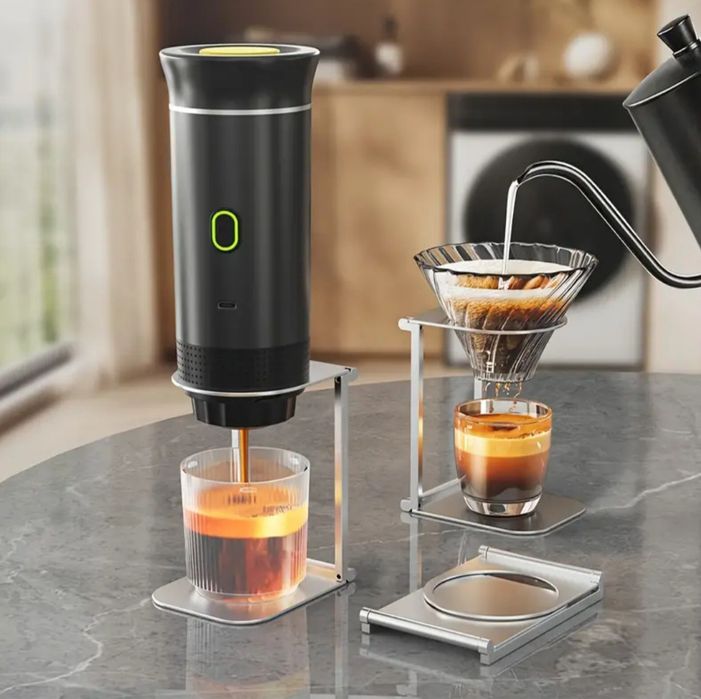 Налична Нова Преносима кафемашина KF-JN - 05 72Wс LED дисплей