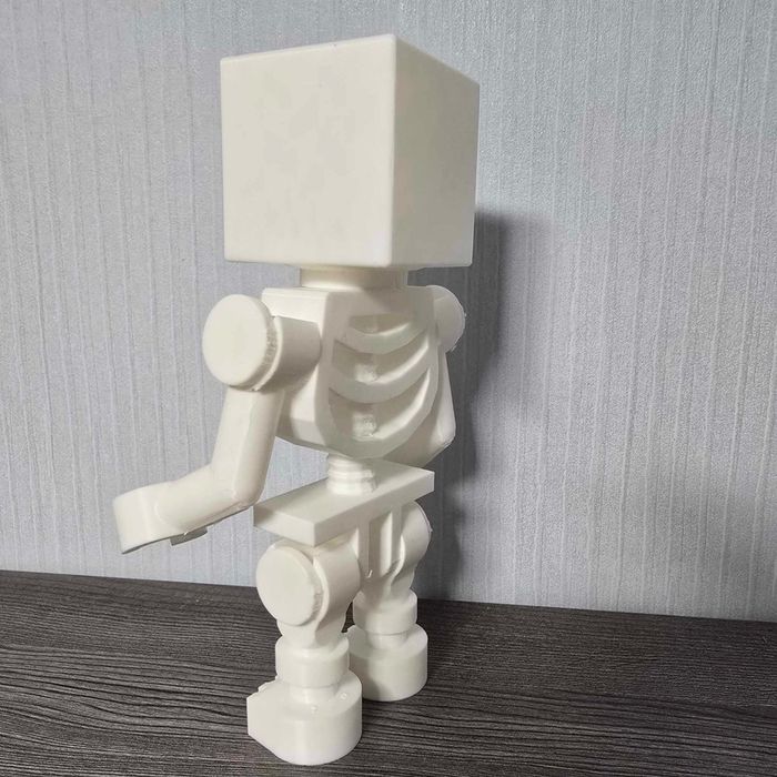 Minecraft Skeleton – Figurină 3D unicat, 21 cm