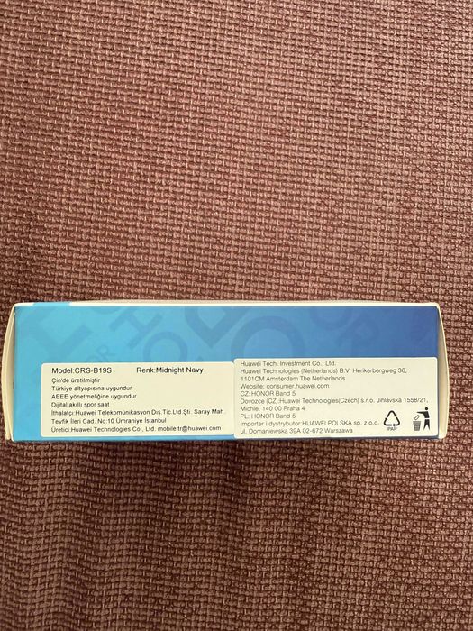 Смарт гривна Honor Bnad 5 Midnight Navy