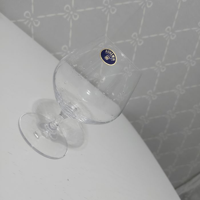 Бакалы для коньяка богемское стекло