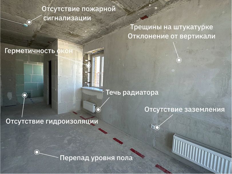 Профессиональная приёмка квартир от застройщика