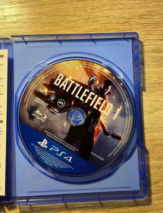 обмен Battlefield 1 диск на PS4