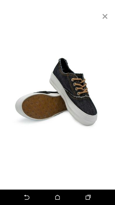 Tenisi Villy Jeansi negri 37