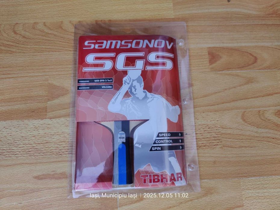Paletă Tenis de Masă CLUB Samsonov SGS TIBHAR, (Super Ofertă).
