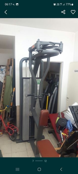 Фитнес оборудване тека teca джангал машина дъмбели лежанка кросоувър