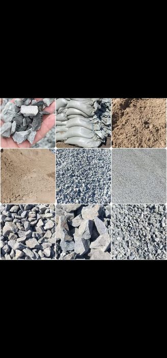 Продам песок,щебень,глину