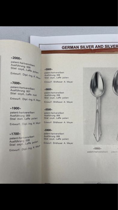 Set WMF 6 persoane - 32 tacâmuri argintate - Art Deco - Germania