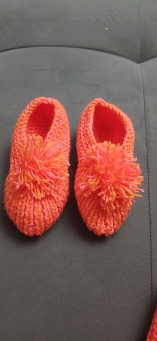 Вязаные следки ручной работы