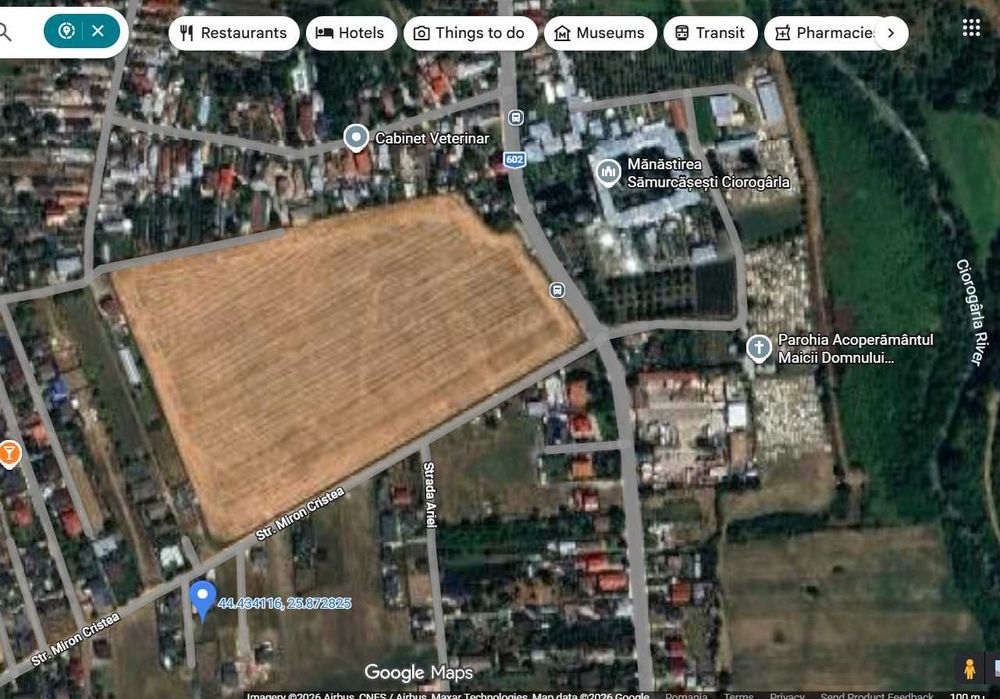 Vânzare teren Ciorogârla - zonă mănăstire