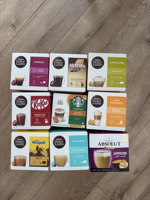 Кофейные капсулы Dolce gusto