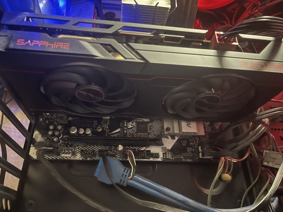 Видеокарта Rx 6600xt sapphire pulse