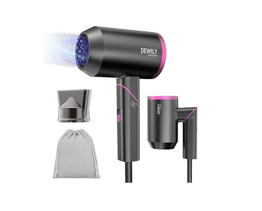 Професионален сешоар DEWILY D089 Йонно сгъваем сешоар Сешоар за коса