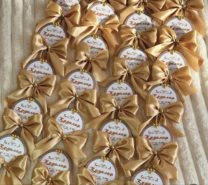 Значки /төсбелгі для құдалық той