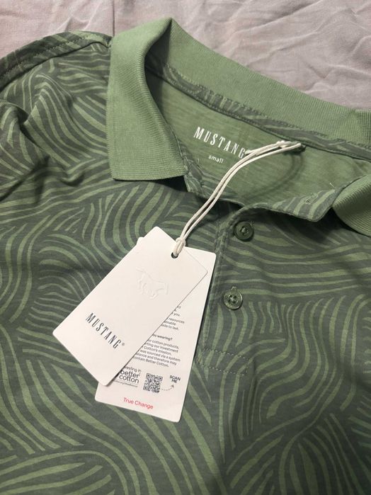 Мъжка тениска тип поло MUSTANG – размер S