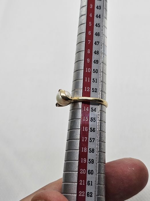 Vand inel dama din aur 14 k 2.3 g cod 85