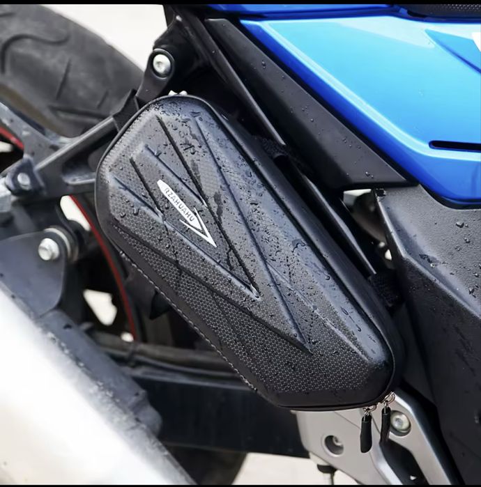 Vand geanta laterala pe partea stanga pentru motocicleta/bicicleta