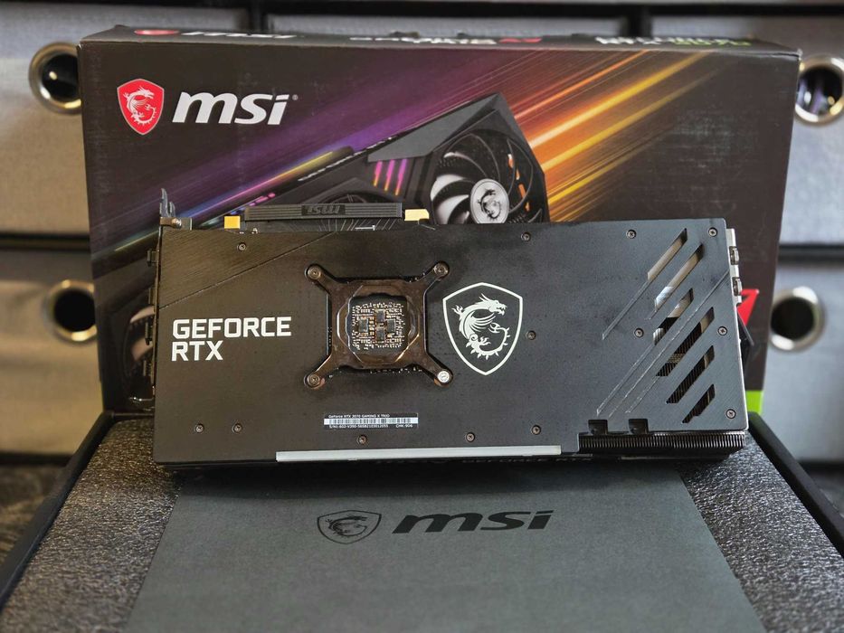 MSI Gaming Z Trio Nvidia RTX 3070 8GB GDDR6 placa video DLSS RTX