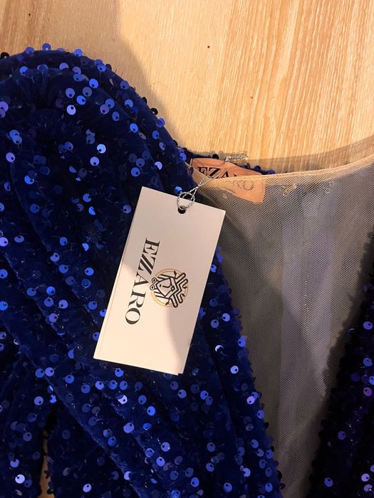 Дамска рокля синя Pinko, Ezaro