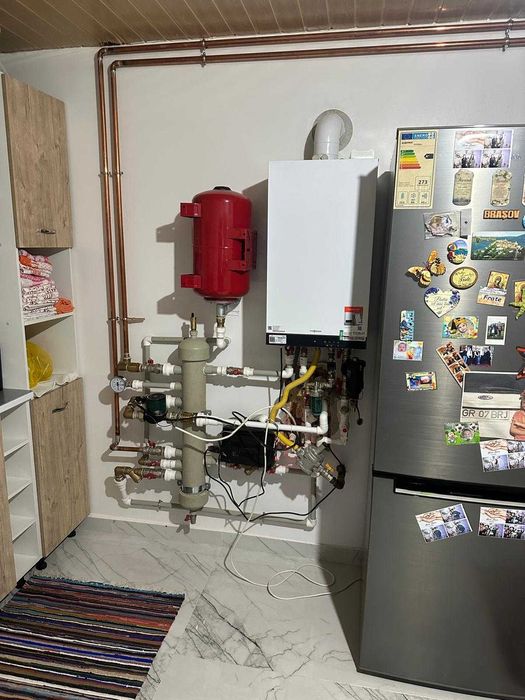 Montaj Instalații termice și sanitare | centrale, băi, sobe