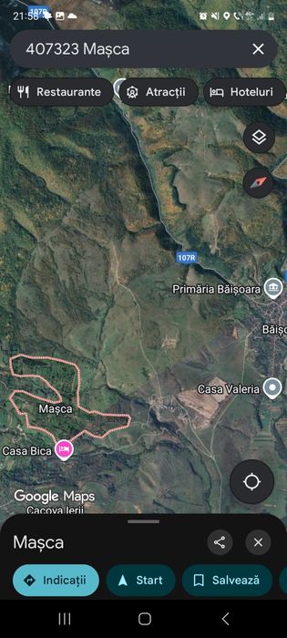 teren intravilan constructii sat Mașca, com. Iara.