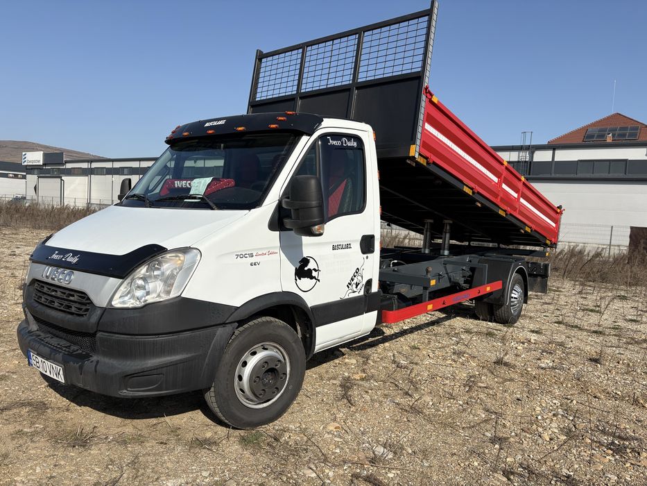 Iveco daily basculabil  pe cutie 70c15 35c15 50c18