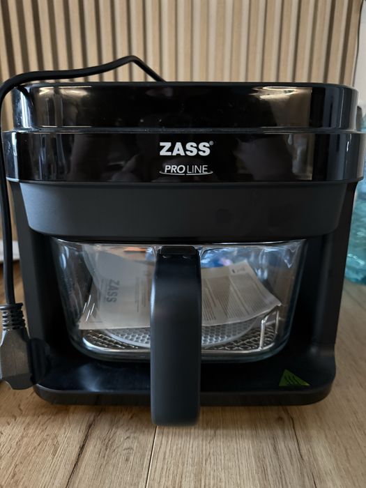 Air fryer Zass - Friteuza cu aer cald 1200W, 5.5L