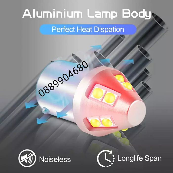 Лед крушки (12-24v) DRL1156, 1157, Т20, Т25