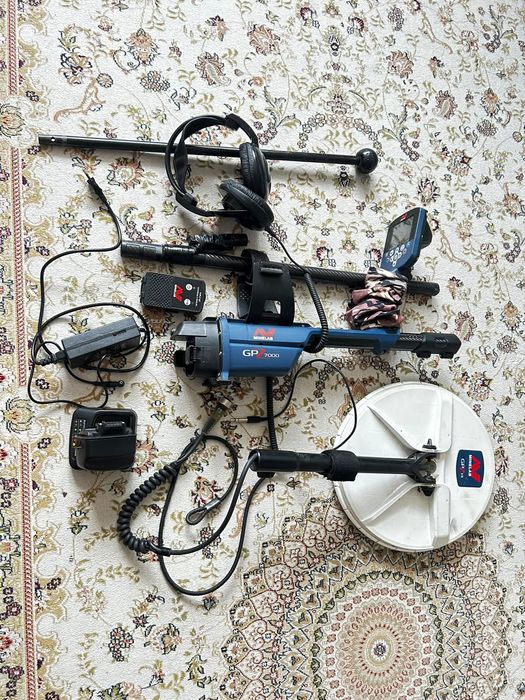 Металл искатель.  MINELAB. GPZ 7000