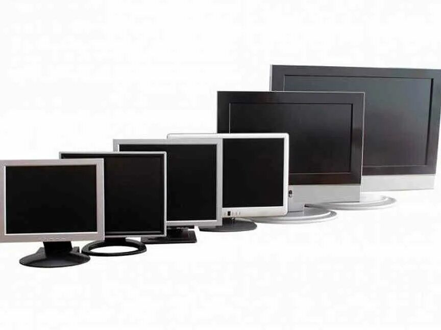 Мониторы разных размеров. С гарантией.