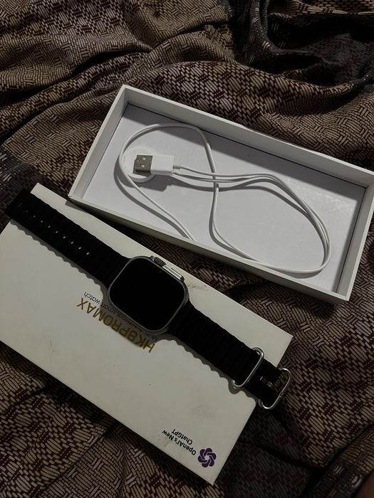 смарт-часы HK8 Pro Max (AMOLED экран) — Полный комплект