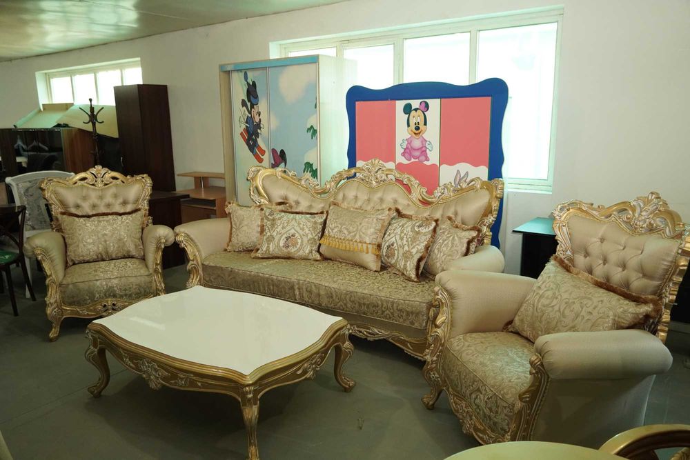 Мягкий диван (каркас из турции)