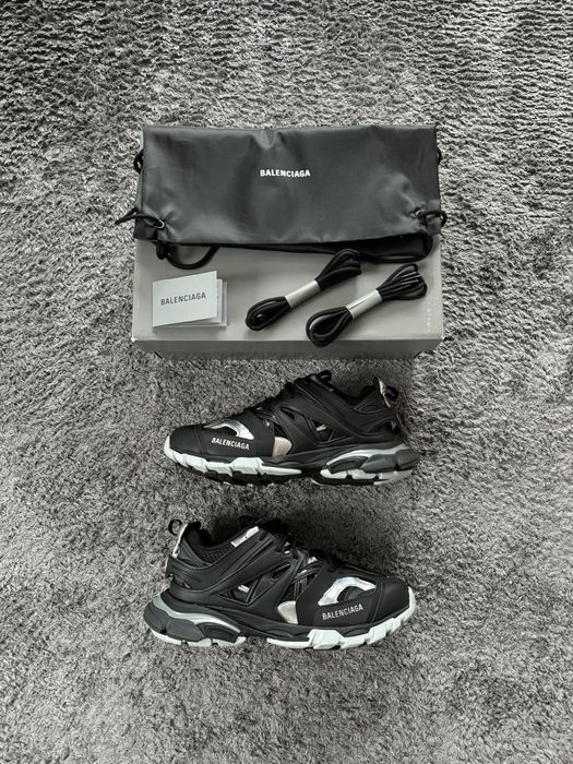 Balenciaga Track Black Silver