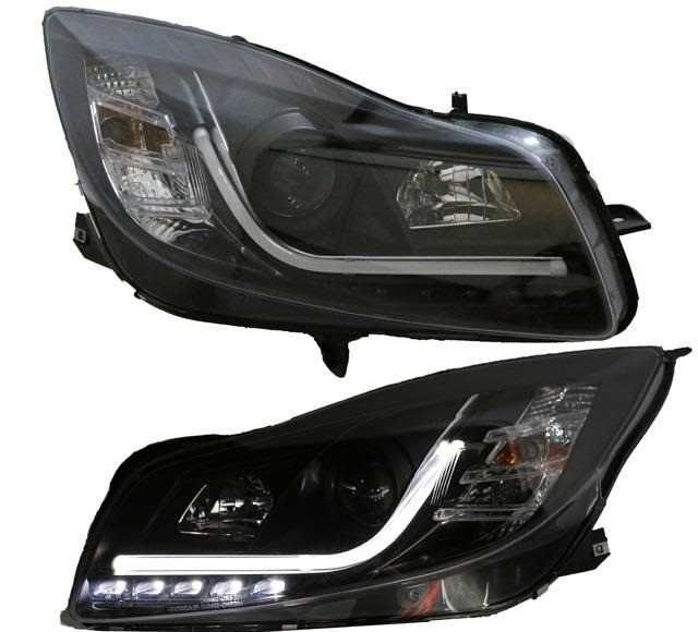 Фарове Опел Инсигния А ЛЕД Нови Opel Insignia A LED Тъмни Тунинг