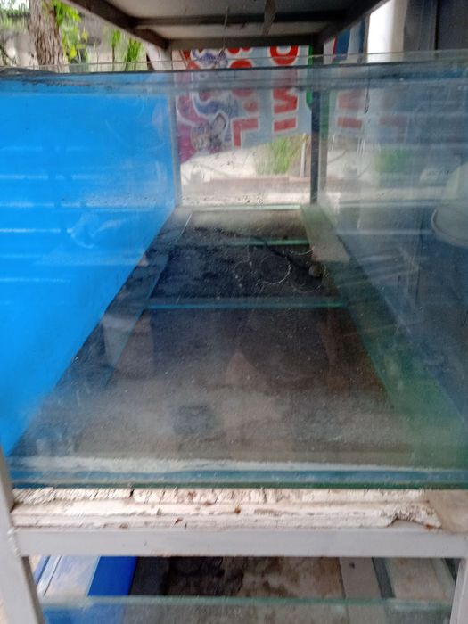 Срочно продам аквариумы со стеллажами