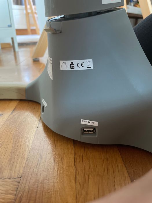 Електрическа бебешка люлка/шезлонг Kinderkraft Lumi