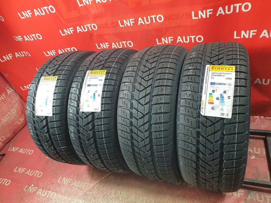 anvelope de iarna - 245/50/18 - pirelli - noi - dot 2021 !