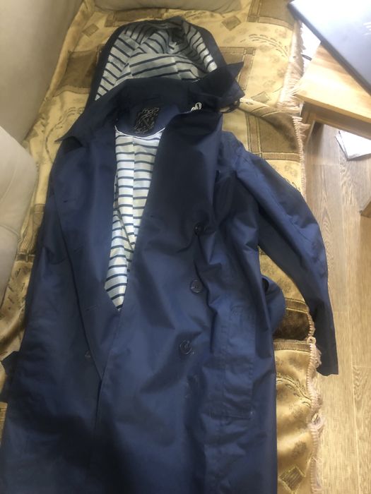 Плащ тренч и кожаный