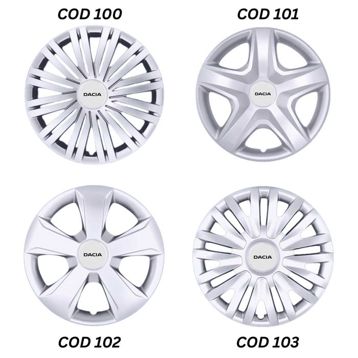 Capace roti Dacia R13 diverse modele, pentru jante de tabla