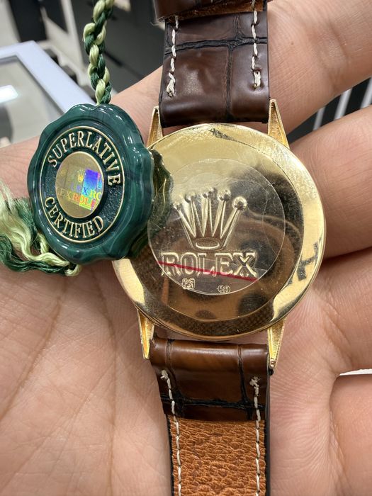 Золотые часы Rolex с Бриллянтами