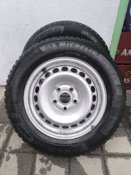 Джанти 15 '' с гуми -5х112 michelin Alpin 6 -195/65/15